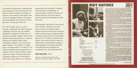 Roy Haynes - Hip Ensemble (1971) {Boplicity Records CDBOPM028 rel 2014}