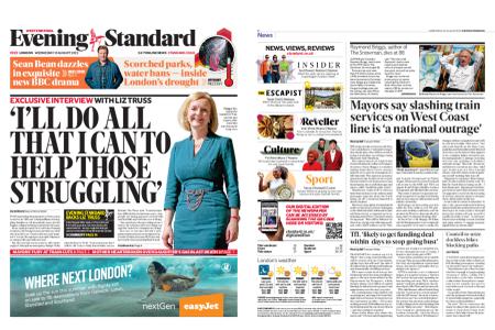 London Evening Standard – August 10, 2022