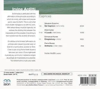 Irvine Arditti - Caprices (2017)