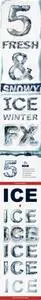 Graphicriver - Ice Chrome Photoshop Layer Styles - Frozen Metal Text Effect 18759353