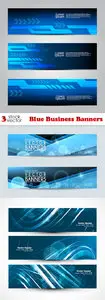 Vectors - Blue Business Banners