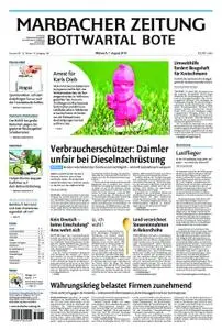 Marbacher Zeitung - 07. August 2019