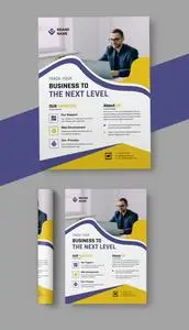 Flyer Template Design 725312327