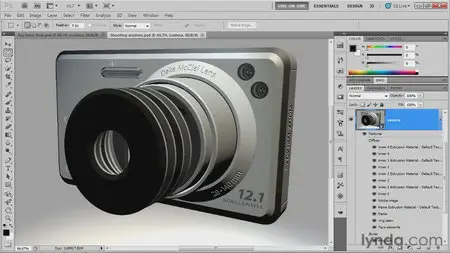 Photoshop CS5 Extended One-on-One: 3D Scenes