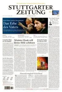 Stuttgarter Zeitung Blick vom Fernsehturm - 02. August 2018