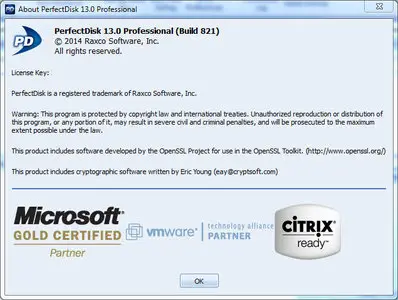 Raxco PerfectDisk Professional 13.0 Build 821