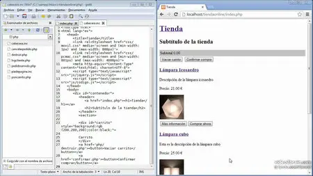 Desarrollo de tienda online con PHP