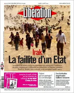 Liberation - Mardi 12 Aout 2014