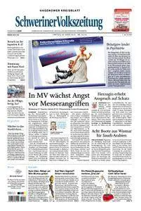 Schweriner Volkszeitung Hagenower Kreisblatt - 23. März 2018