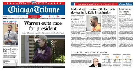 Chicago Tribune Evening Edition – March 05, 2020