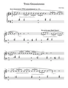 Gnossienne no 2 - Erik Satie (Piano Solo)