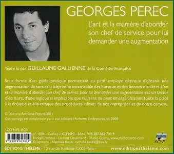 Georges Perec, "L'Art et la manière d'aborder son chef de service pour lui demander une augmentation"