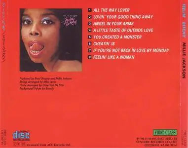 Millie Jackson - Feelin' Bitchy (1977) [1990, Japan]