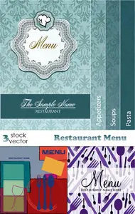 Vectors - Restaurant Menu
