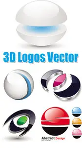 3D Logos Vector