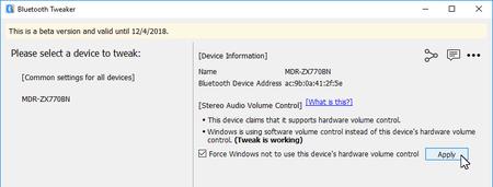 Bluetooth Tweaker 1.1.2.1 (x64)
