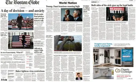 The Boston Globe – November 03, 2020