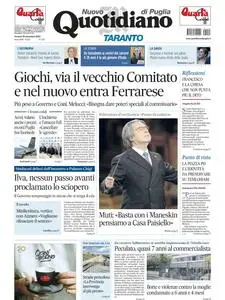 Quotidiano di Puglia Taranto - 10 Novembre 2023