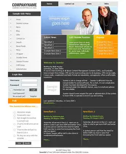 Dream Template : Joomla Business 2098