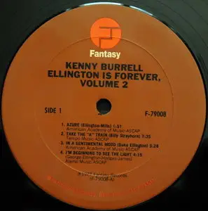 Kenny Burrell - Ellington Is Forever Volume 2 (1977)
