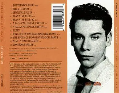 John Fahey - The Voice of the Turtle (1968) {Takoma CDTAK 1019 rel 1996}