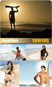Stock Photo - Surfers