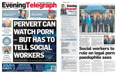 Evening Telegraph First Edition – October 03, 2022