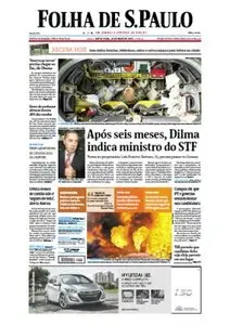 Jornal Folha de São Paulo - 24 de maio de 2013 - Sexta