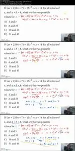 New SAT Math 2020 Pratice test 1 Answers