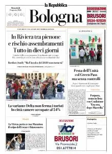 la Repubblica Bologna - 11 Agosto 2021