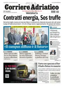 Corriere Adriatico Macerata - 29 Febbraio 2024