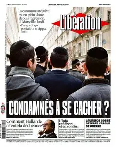 Liberation Du Jeudi - 14 Janvier 2016