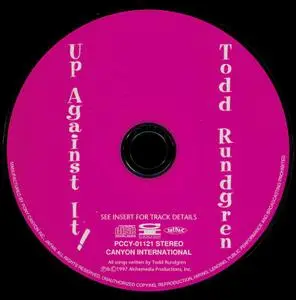 Todd Rundgren - Up Against It (1997) {Japan 1st Press}