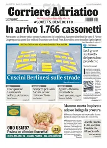 Corriere Adriatico Ascoli - 23 Settembre 2025