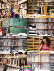 Library Bookshelf