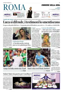 Corriere della Sera Roma - 27 Ottobre 2025