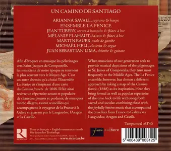 Arianna Savall, Jean Tubéry, Ensemble La Fenice - Un Camino de Santiago (2011)