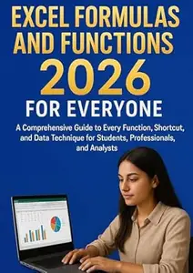 EXCEL FORMULAS AND FUNCTIONS 2026 FOR EVERYONE: A Comprehensive Guide to Every Function, Shortcut, and Data Technique for