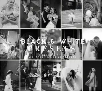 Laura Strandberg Presets - Black and White Collection