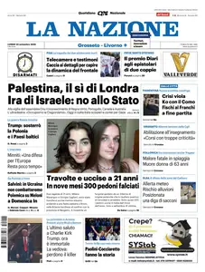 La Nazione Grosseto Livorno - 22 Settembre 2025