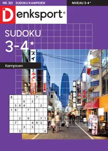 Denksport Sudoku 3-4 kampioen - 30 Oktober 2025
