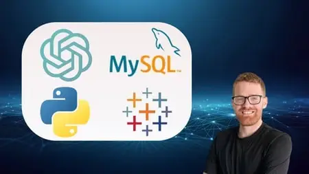 Data Analyst in Python, Tableau, SQL & ChatGPT with Projects