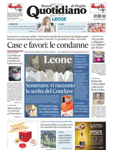 Quotidiano di Puglia Lecce - 10 Maggio 2025