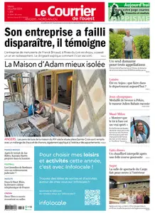 Le Courrier de l'Ouest Angers - 23 Juillet 2024