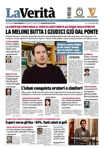 La Verita - 30 Ottobre 2025