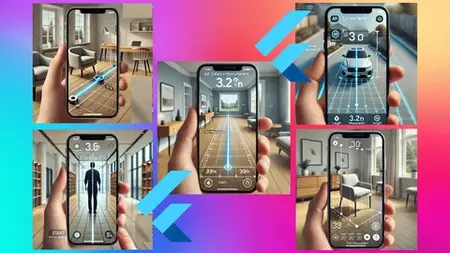 Build Flutter Ar Measure Distance App | Ar Ruler App