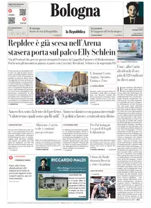 la Repubblica Bologna - 13 Giugno 2025