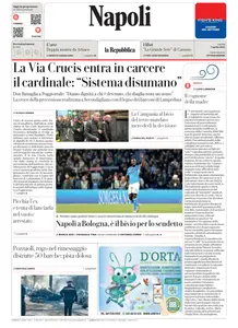 la Repubblica Napoli - 7 Aprile 2025