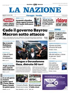 La Nazione Viareggio Versilia - 9 Settembre 2025