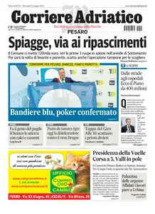 Corriere Adriatico Pesaro - 15 Maggio 2024